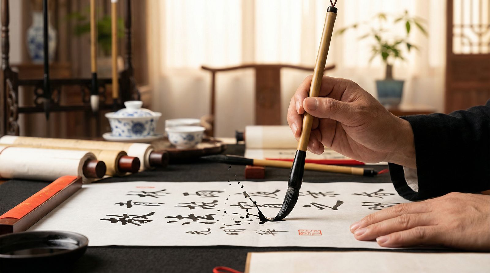 91网 书法视频教程 www.oxaic.cn